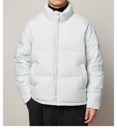 Chaqueta Acolchada para Hombre con Estampado Contraste - Image 20