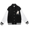 Chaqueta Béisbol Bordada Suelta para Parejas