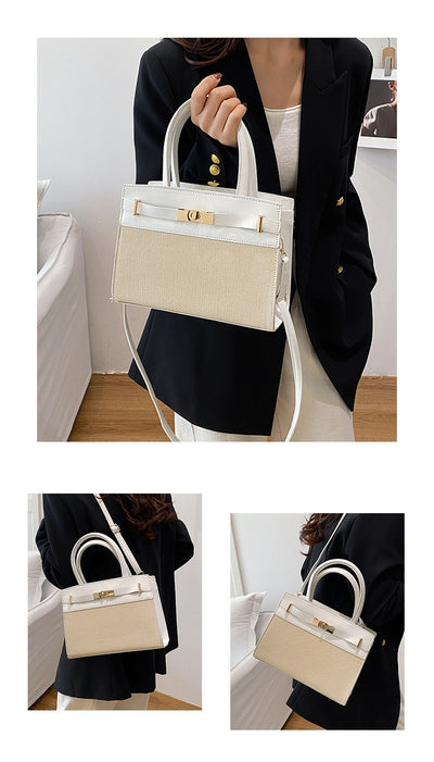 Bolsa Crossbody Retro con Bloques de Color - Image 19