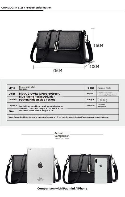 Bolso Bandolera de Microfibra PU Casual para Mujer - Image 14