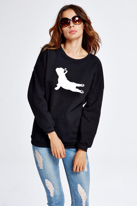 Sudadera French Bulldog en Pose de Yoga - Image 12