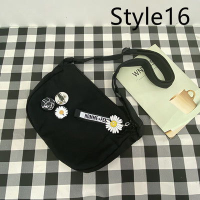 Bolsa Mensajero de Lona para Hombre - Bolso de Hombro Ligero y Versátil - Image 17