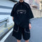 Conjunto Deportivo Polo Manga Corta Estilo Hong Kong para Estudiantes