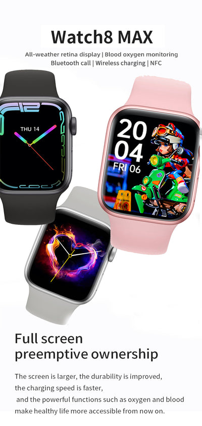 Reloj Inteligente con Llamadas Bluetooth, NFC y Carga Inalámbrica - Image 21