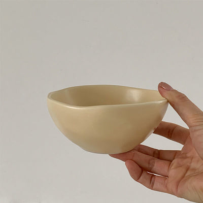 Juego de Platos y Tazones Artesanales Mate para Desayuno y Postre - Image 4