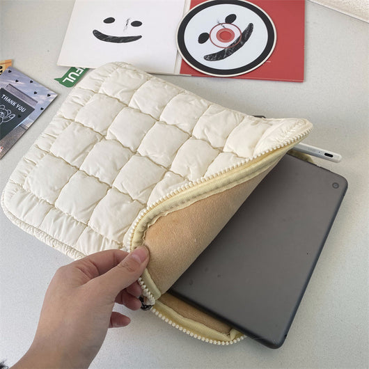 Bolsa para Laptop de Gran Capacidad en Algodón Cloud - Image 15