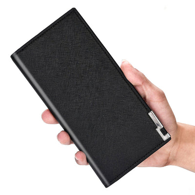 Cartera Larga de Cuero para Hombre - Image 2