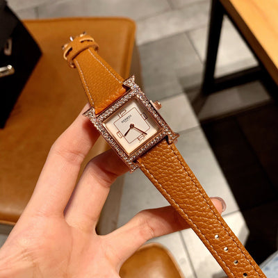 Reloj de Dama con Diamantes y Movimiento de Cuarzo - Image 5