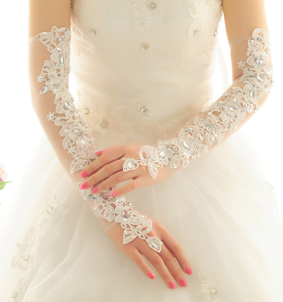 Guantes Largos de Novia con Protección Solar