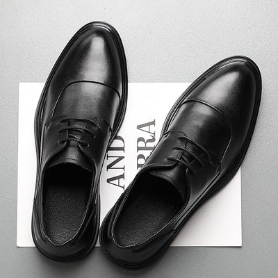 Zapatos de Cuero para Hombre con Punta Afilada y Suela Flexible - Image 5