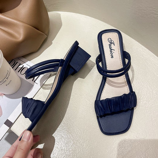 Sandalias Deslizables Gruesas para Mujer - Versátiles y Cómodas - Image 6