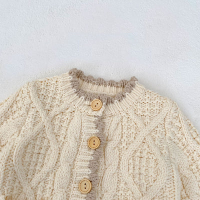 Suéter Tejido Niña Cuello Redondo Diseño Personalizado - Image 18