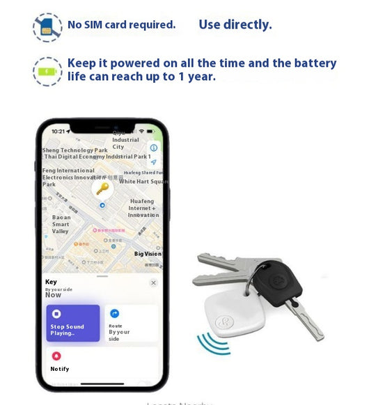 Localizador Inteligente con Alarma para Llaves, Bolsas y Teléfonos - Image 24