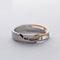 Original Design Next Stop Happy Couple Ring Plateado Male ring