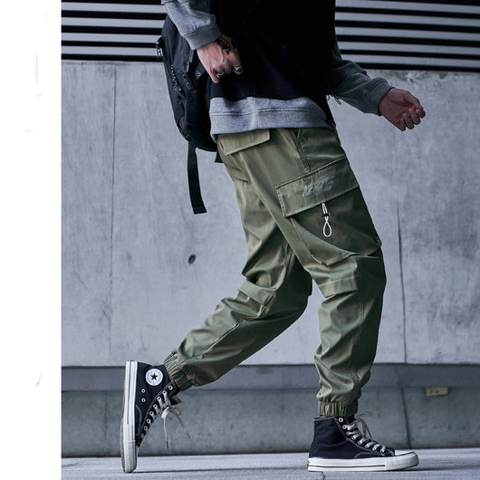 Pantalones Casuales de Moda Japonesa para Hombre - Estilo Street Wear - Image 9