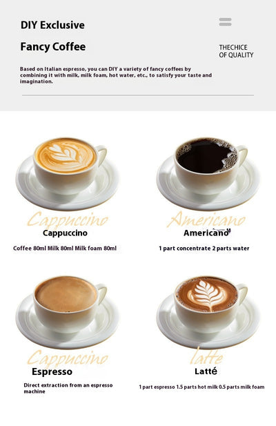 Cafetera Italiana 3 en 1 con Espumador Inalámbrico y Calentamiento Portátil - Image 9
