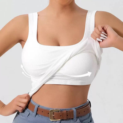 Musculosa Acolchada con Tirantes Ajustables - Comodidad Premium para Uso Diario - Image 21