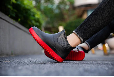 Botas Cortas Impermeables para Hombre con Suela Antideslizante - Image 16