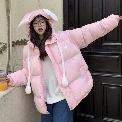 Chaqueta Acolchada de Plumón para Niñas - Abrigo Escolar Invierno