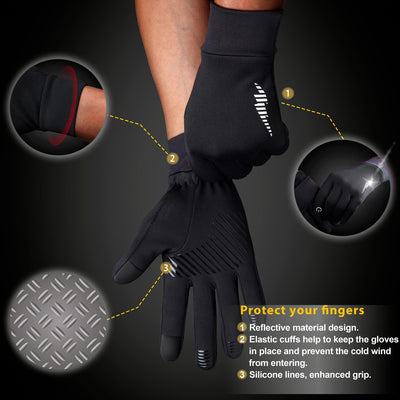 Guantes Térmicos Táctiles para Ciclismo - Hombre y Mujer - Image 17