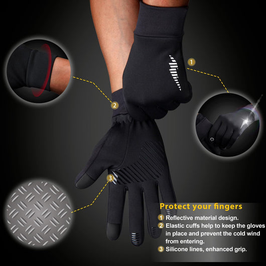 Guantes Térmicos Táctiles para Ciclismo - Hombre y Mujer - Image 17