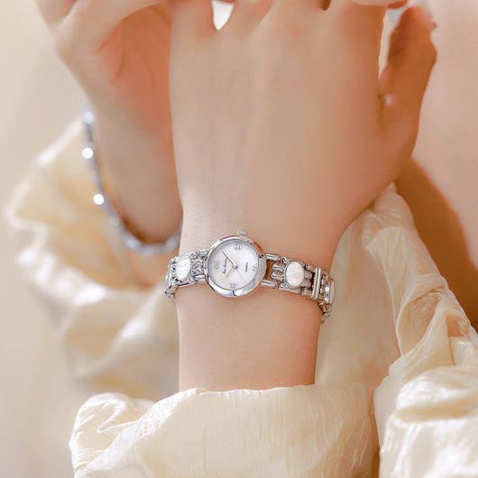 Reloj Elegante Aurora Nácar Negro Dorado - Diseño de Lujo - Image 12