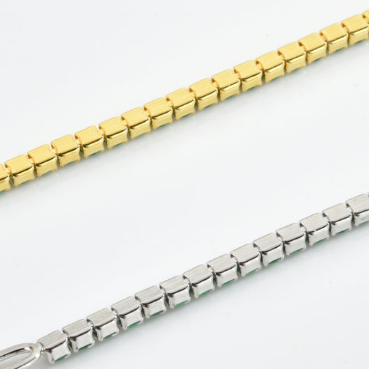 Pulsera de Plata Esterlina S925 con Piedra Verde y Detalles de Diamantes - Image 9
