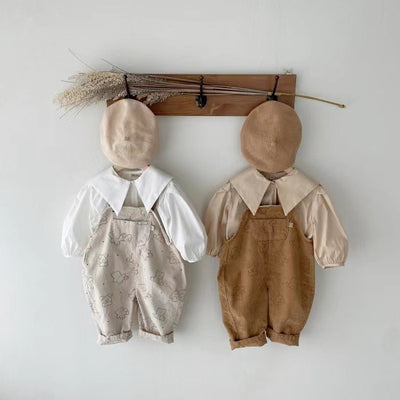 Mono Peto Infantil de Pana con Dibujos Animados para Gatear y Trepar - Image 10