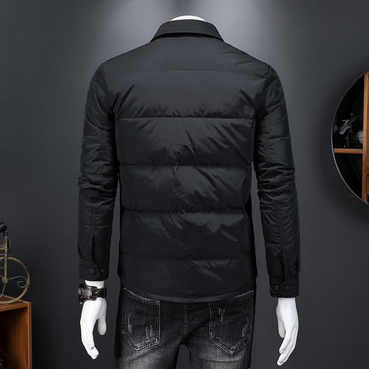 Abrigo Acolchado de Algodón para Hombre - Calidez Invernal - Image 10
