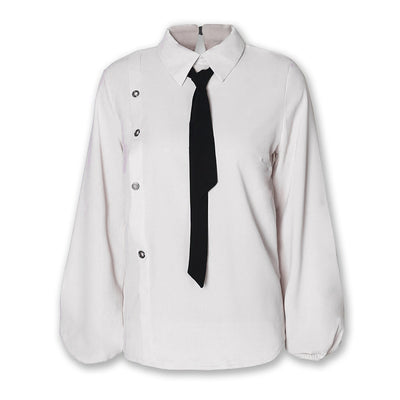 Blusa Elegante para Mujer con Nudo en el Escote - Image 4