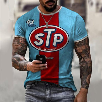 Camiseta Deportiva Slim Fit para Hombre con Estampado Moderno - Image 15