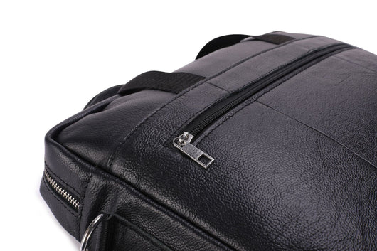 Bolso de Cuero Vacuno Vintage Primera Capa para Hombre - Image 17