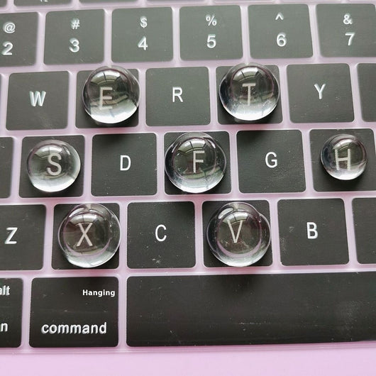 Pegatinas para Teclado de Cristal Brillante DIY - Image 13