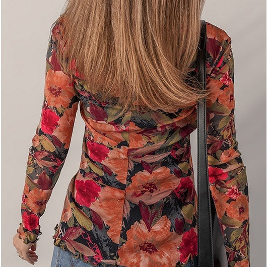 Suéter Cuello Redondo Manga Larga para Mujer - Básico Versátil - Image 11