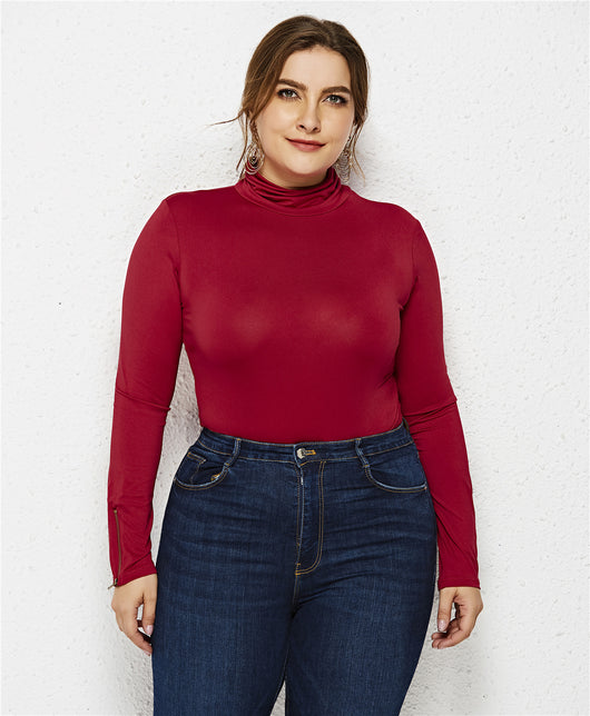 Bodysuit de Manga Larga con Cierre y Cuello Redondo - Image 18