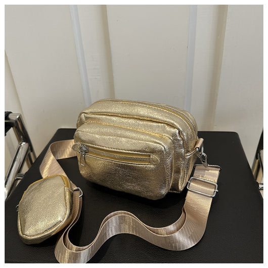 Bolsa Crossbody Cuadrada Estilo Occidental con Correa Ancha - Práctica y Elegante - Image 7