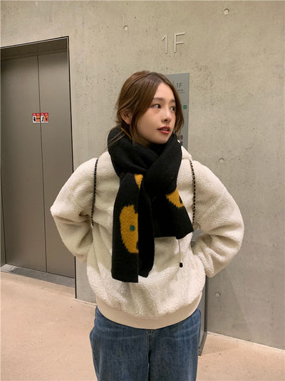 Bufanda Oso Kawaii Japonés para Mujer - Suave, Cálida y Versátil - Image 15