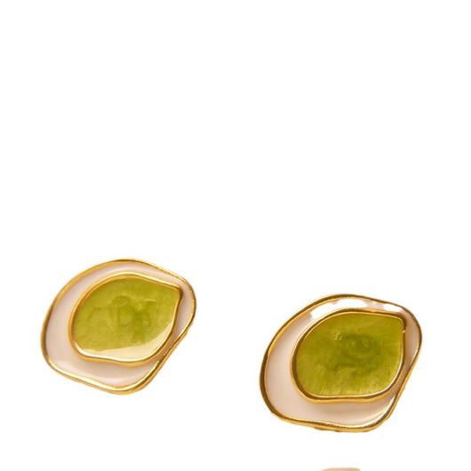 Aretes Colgantes de Contraste Aceite Francés Alta Sensibilidad - Image 8