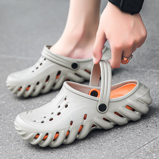 Sandalias Tipo Zueco para Hombre con Drenaje y Suela Antideslizante - Image 4