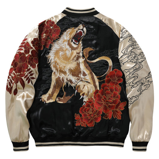Chaqueta de Hombre con Bordado León Industrial Premium - Image 5