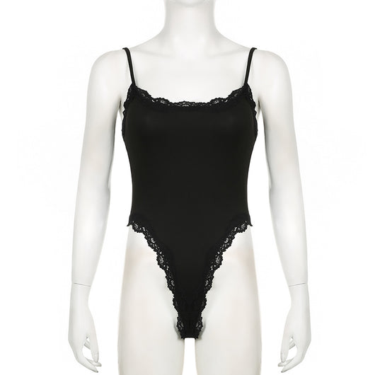 Jumpsuit Elegante con Encaje y Tirantes Ajustables para Mujer - Image 20