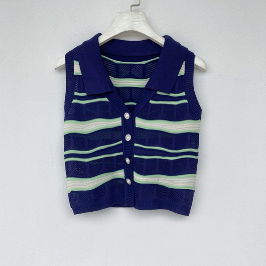 Cardigan Holgado Estilo Universitario para Mujer - Image 17