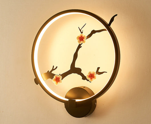 Lámpara LED de Pared Estilo Chino Moderno para Sala y Dormitorio - Image 6