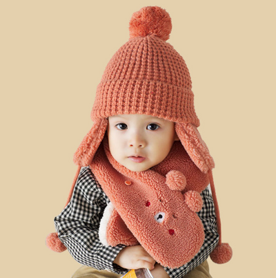 Conjunto de Gorro y Bufanda Polar para Niños - Image 6