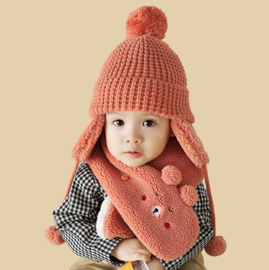 Conjunto de Gorro y Bufanda Polar para Niños - Image 6