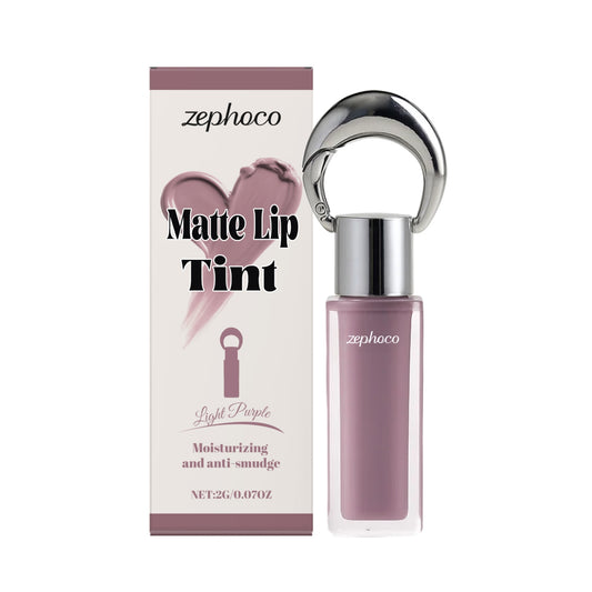 Tinte Labial Mate Púrpura Claro