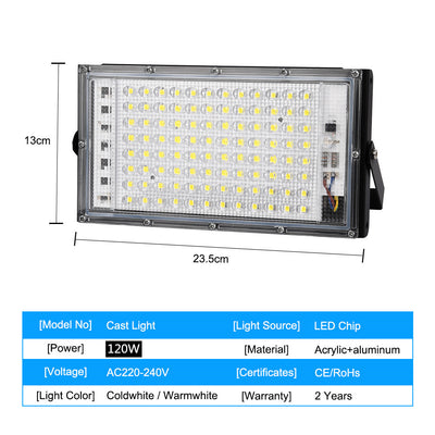 Foco Proyector LED 50W para Exteriores IP65 a Prueba de Agua - Image 6