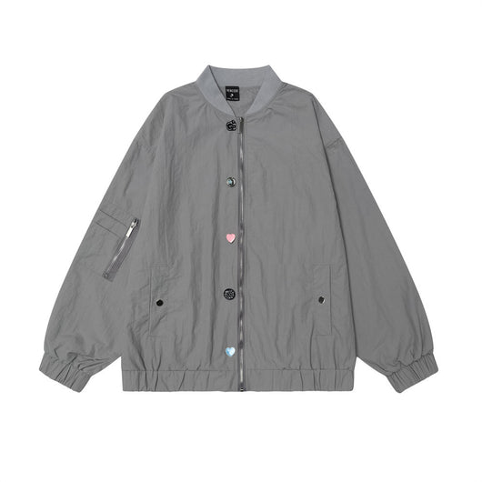 Chaqueta con Cuello Alto y Cierre, Diseño de Decoración con Cremallera - Image 13