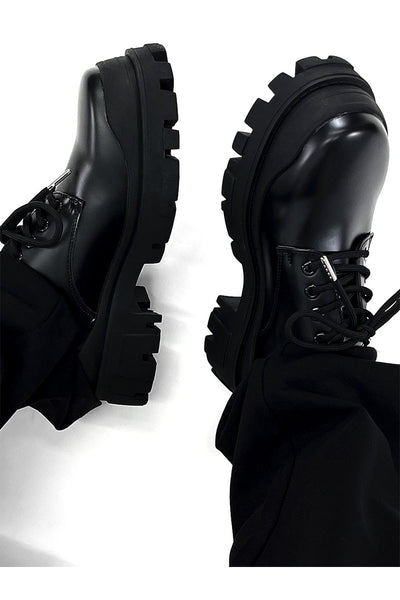 Zapatos Formales de Cuero Elevados para Hombre, Suela Gruesa Estilo Británico - Image 3