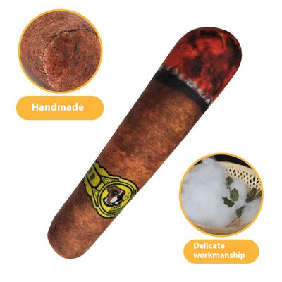 Juguete Interactivo de Peluche con Sonido de Cigarro para Mascotas - Image 12